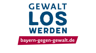Vergrößerungsansichten für Bild: Gewalt-los-werden Logo Bayern gegen gewalt. de