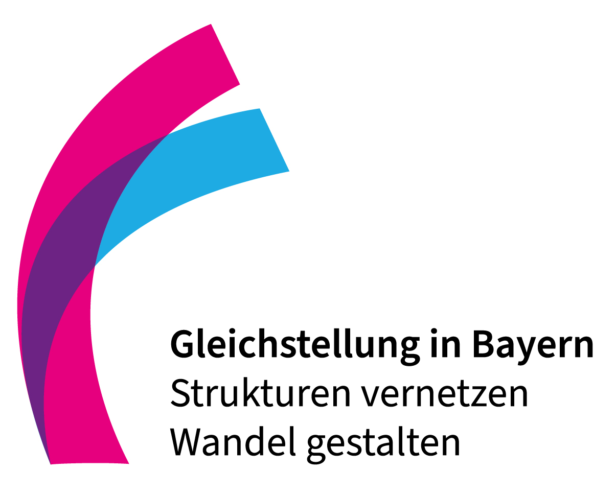 Vergrößerungsansichten für Bild: Logo Gleichstellung in Bayern