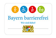 Logo: Bayern barrierefrei