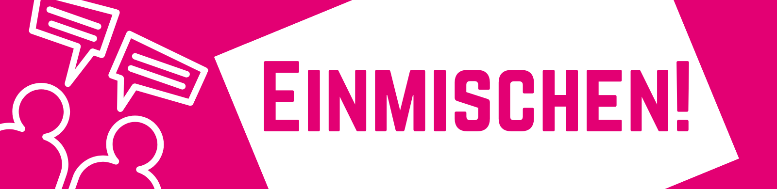 Vergrößerungsansichten für Bild: Logo Einmischen!