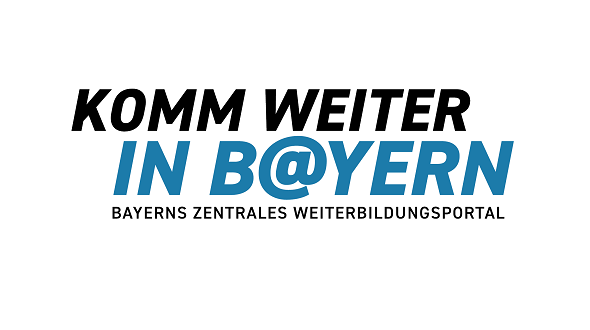 Logo Komm weiter in B@yern - Bayerns zentrales Weiterbildungsportal