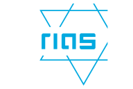 Logo Rias mit Schriftzug in einem stilisierten Stern