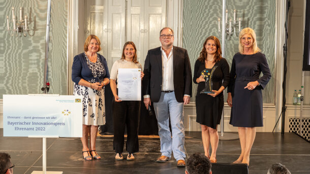 Preisträger der Kategorie „Projekt“: YAM – Youth Aware of  Mental Health der Mental Health Initiative gemeinnützige GmbH aus München