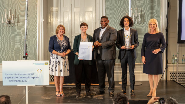 Preisträger der Kategorie „Idee“: Sport gestaltet Vielfalt der Diskriminierungsfreie Gesellschaft gGmbH aus Fürstenfeldbruck