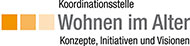 Logo: Koordinationsstelle Wohnen im Alter – Konzepte, Initiativen und Visionen
